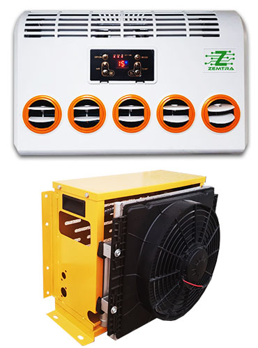 Split 12V/24V Parking Air Conditioner for Trucks & vehicles
